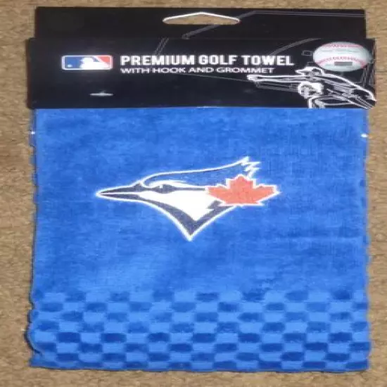 MLB Embroidered Tri-fold Golf Towel - Toronto Blue Jays