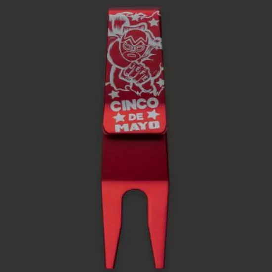 Scotty Cameron Clip Pivot Tool - Cinco De Mayo El Jefe - Misted Red