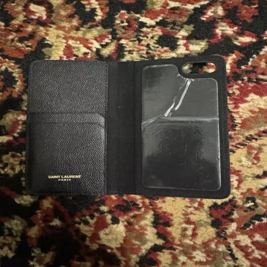 Saint Laurent iPhone 8 folio card holder