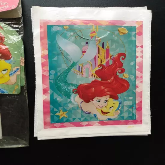 Disney's Ariel Little Mermaid 16 Pc Loot Treat Bags For Party Favors & Toppers 