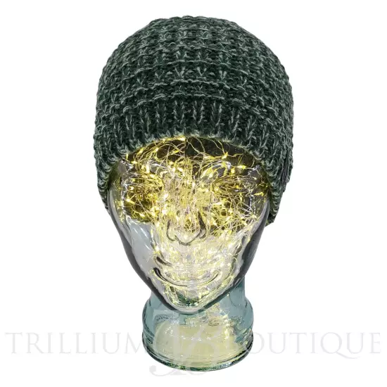 Hurley Hat Beanie Adult Prospect Beanie Marled Yarn Vintage Green Outdoor Fall