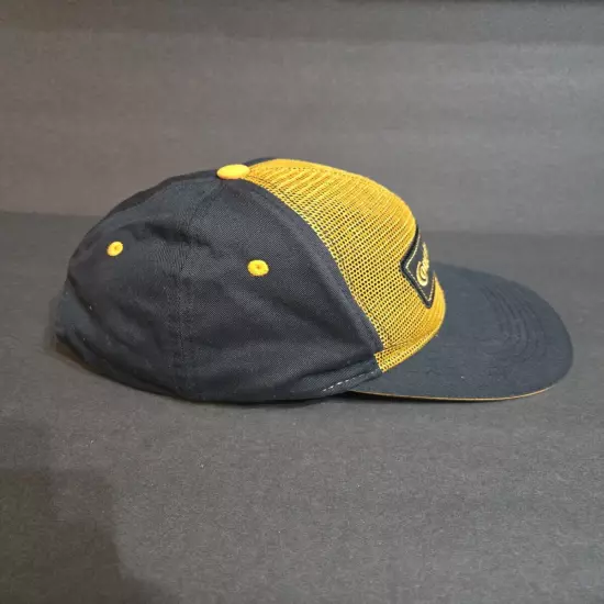 Continental Tires Adjustable Strapback Hat, Blue & Yellow