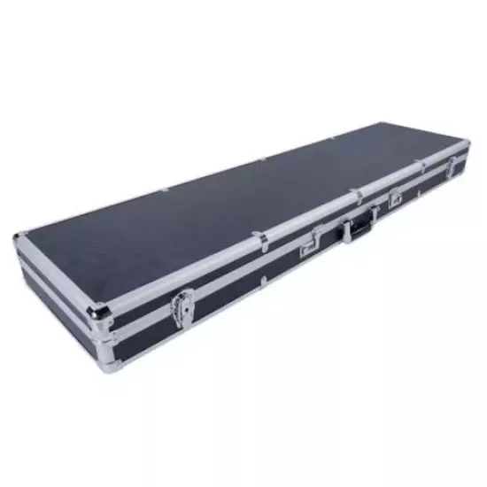 53" Rifle Shotgun Hard Carrying Case Aluminum Portable Lock Safe Box Storage US