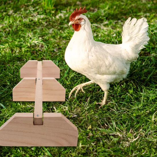 Wooden Chicken Perch Chicken Rooster Perch Bird Roosting Bar Hen Standing Perch