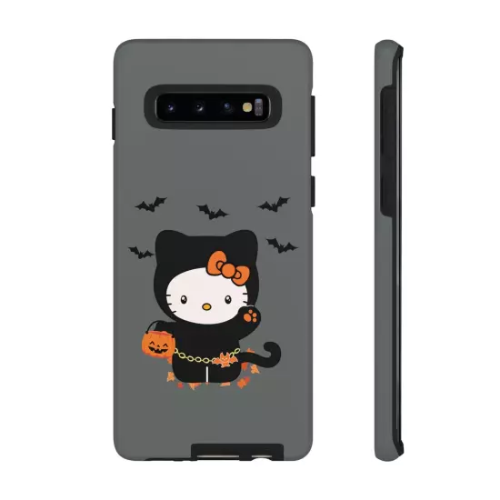 HALLOWEEN HELLO KITTY Phone Case, iPhone and Samsung Glossy Tough Phone Cases