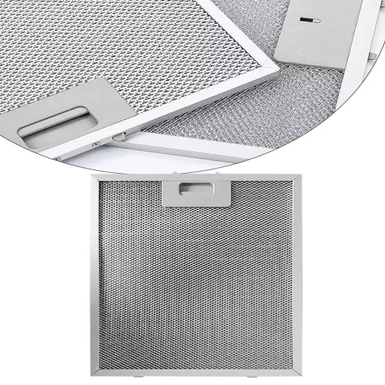 Essential Oil Baffle Filter for Range Hood Stainless Steel 340x280x9mm