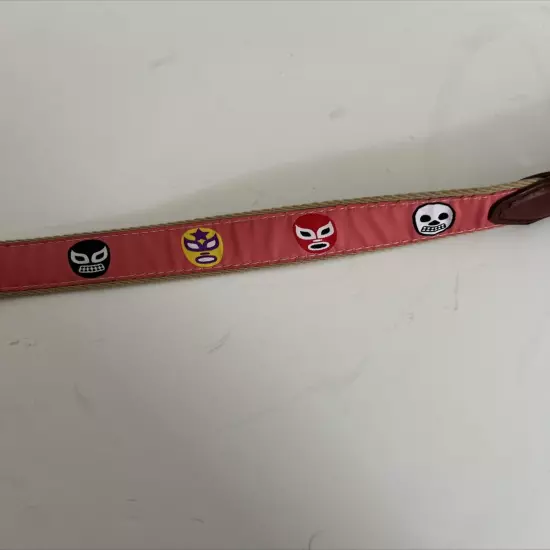 LUCHADORES Belt Size 30 By Salty Umbrella Lucha Libre