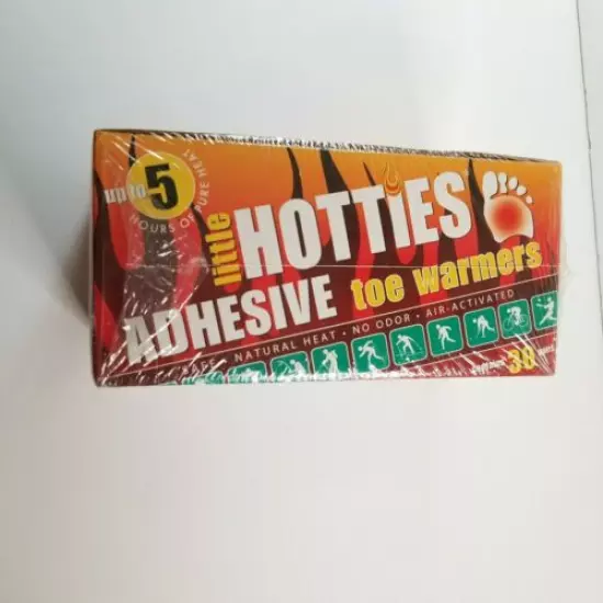 Little Hotties Adhesive Toe Warmers Contains 30 Pair Up To 5 Hours Display Box