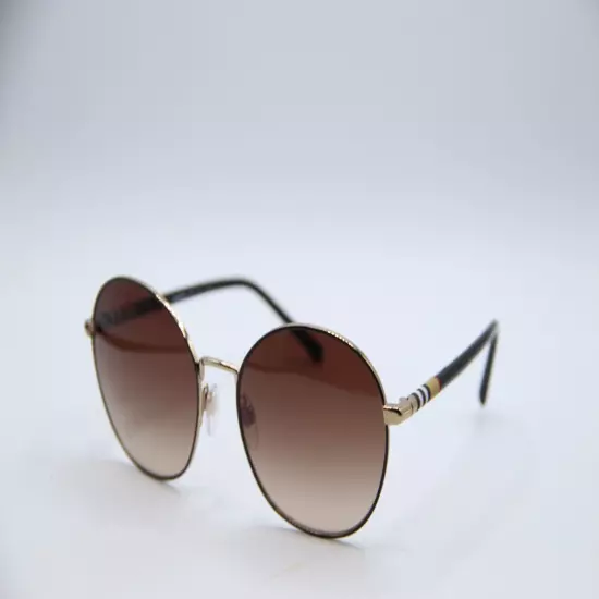 BURBERRY B 3094 1145/13 GOLD BLACK GRADIENT AUTHENTIC SUNGLASSES 56-17