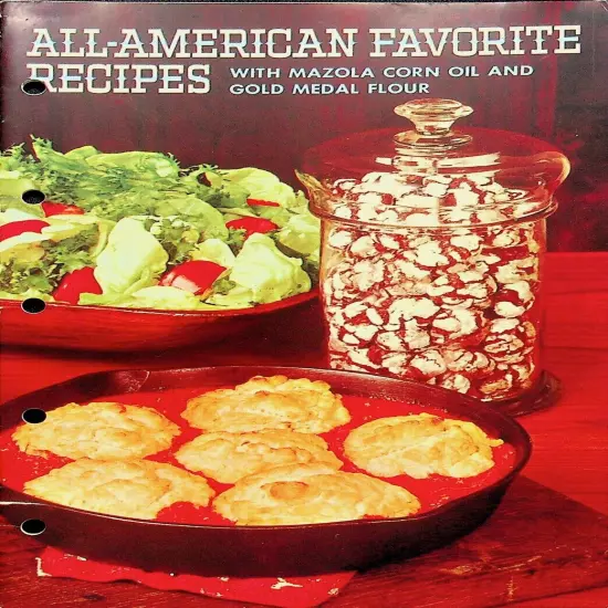 1960 Mazola Pure Corn Oil "All American Favorite Recipes" Booklet - E13-A