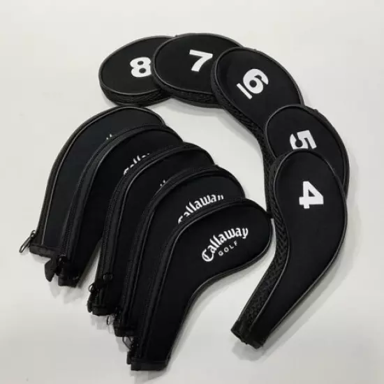 Callaway golf iron covers - Zippered.