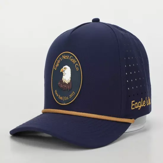 Rope Snapback Golf Hat/Cap Eagle's Nest Golf Co. (Navy)