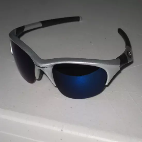 NIB / NOS OAKLEY half jacket 1.0 - Silver frames with Ice lenses (new in box!!