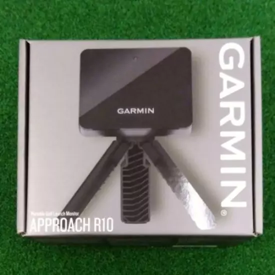 Garmin Approach R10 Golf Launch Monitor Black Ballistics Measuring Instrument