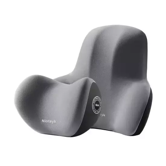 Car Neck Pillow Lumbar Back Support Memory Foam Car Headrest Cushion Seat Pillow