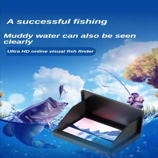 5.0/4.3 Inch Display Underwater 220° Fishing Camera Waterproof 9 Hours Endurance