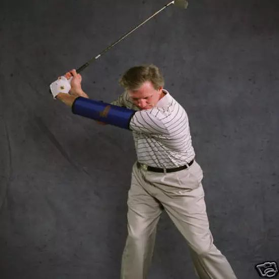  Golf Trainer- The "Straight Arm" - Stop Bending Your Lead Arm-mens standard