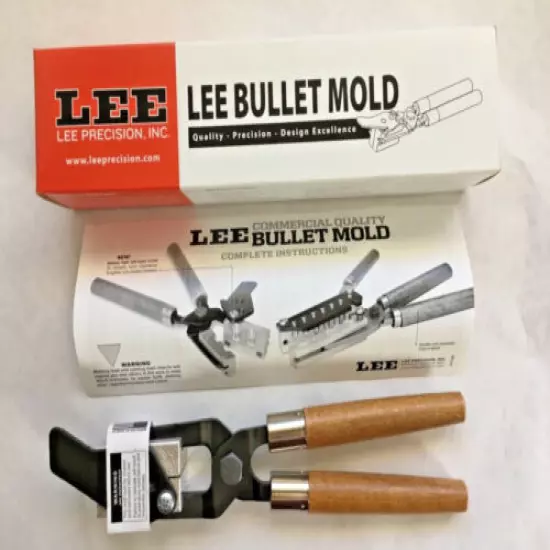 LEE 90358 45ACP .452 DIAMETER 255 GRAIN 2-CAVITY BULLET MOLD 452-255-RF 