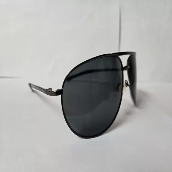 Smith Serpico Gunmetal Gun Aviator-Style Polarized Sunglasses