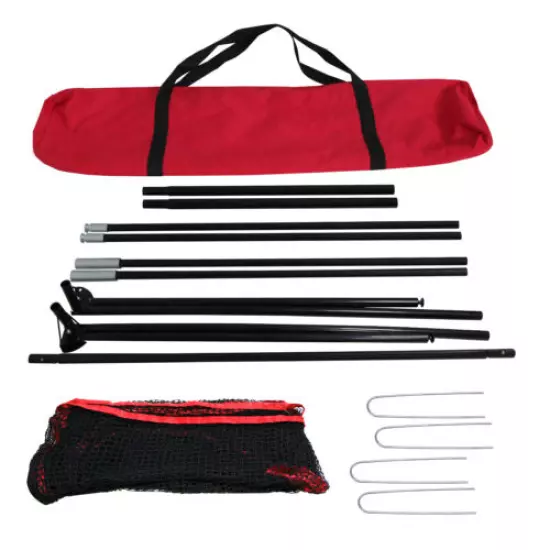 10 x 7Ft Detachable Lightweight Golf Training Practice Hitting Net W/ Carry Case