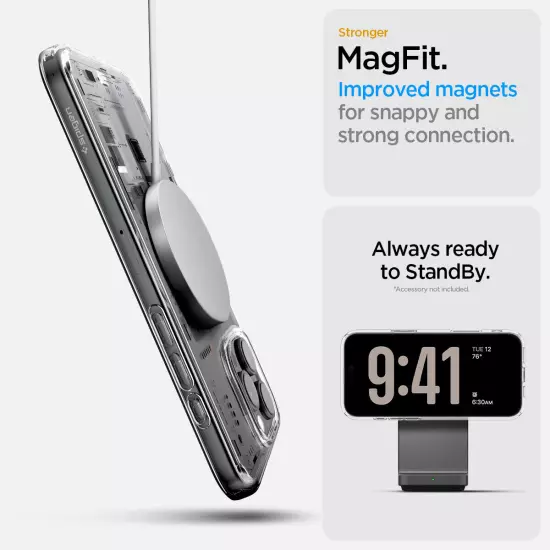 Spigen Ultra Hybrid MagFit Phone Case for iPhone 16 Pro Max/ 16 Pro/ 16 Plus/ 16