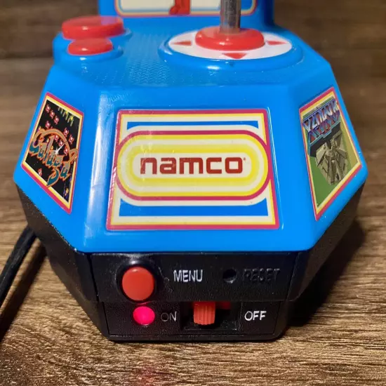 Namco Ms Pac-Man 5-In-1 Plug N Play 2004 Jakks Pacific TV Arcade Game TESTED