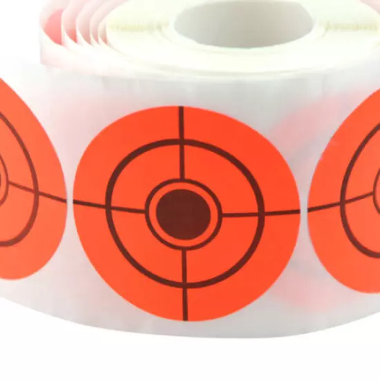 250pcs/ Roll Targets Paper Sticker Spots 5CM Archery Bow Dart Shooting Practice