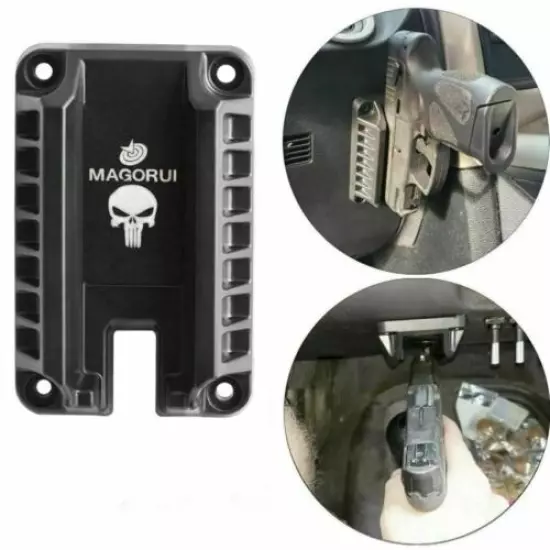 Gun TACTICAL Magnet - Handgun Mount - Vehicle Gun Mount - Concealed Mount