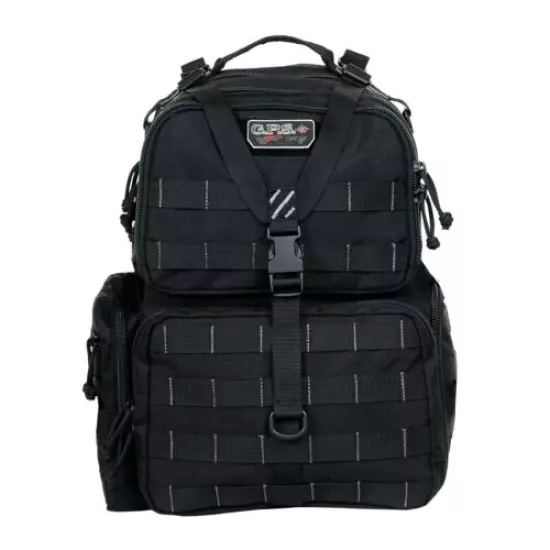 G-Outdoors GPS-T1612BPB Backpack Black Soft 3 Internal Gun Cases