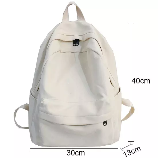 Student Female Cotton Canvas Women School Bag Backpacks Ladies Bag Book