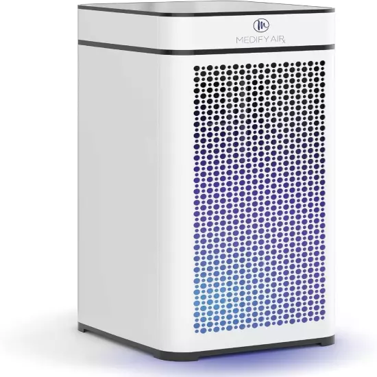 MA-40 UV Light Air Purifier with True HEPA H14 Filter | 1,793 ft² White, 1-Pack