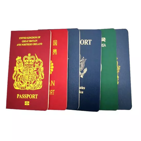 New Original Gift Passport Imitation Travelling Diary Journal Student Note Book