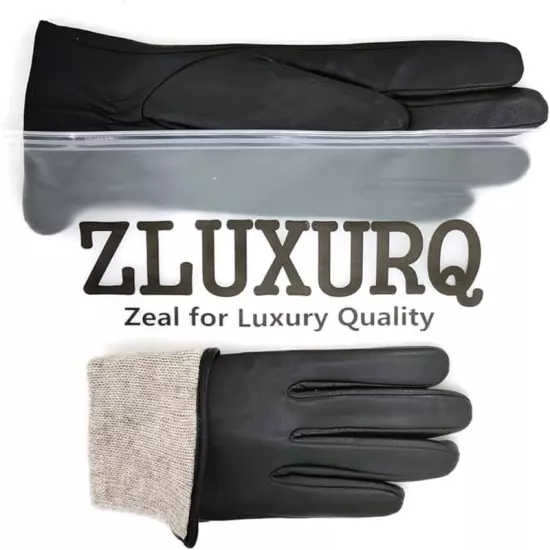 Luxury Italian Soft Leather Gloves for Women - Genuine Sheepskin Leather Women’S