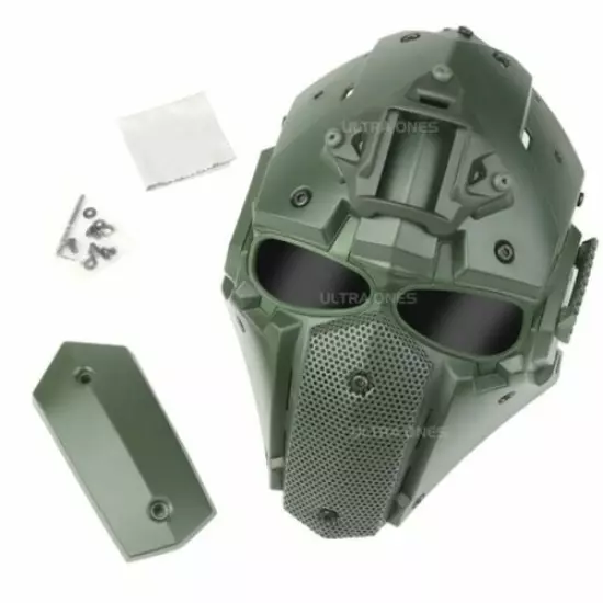 Shooting Airsoft Mask Full Face Hunting Tactical Mask Protective Paintball Masks