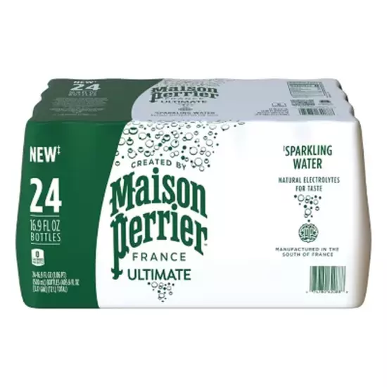 Maison Perrier Sparkling Water 16.9 Fl. Oz., 24 Pk.