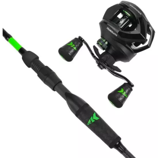 Kastking Resolute Combo- Bait Caster Fishing Rod + Reel Combo KCOCSTRT-73H1R