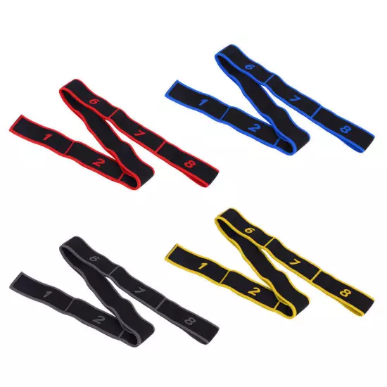 Yoga Resistance Band Latin Dance Elastic Stretching Belt Fitness Exercise