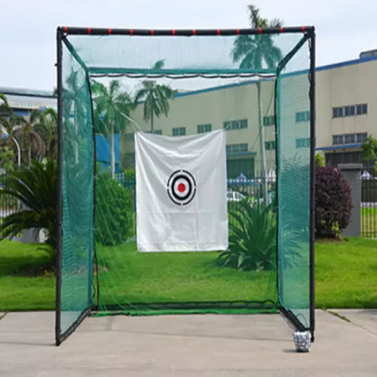 Big Size Golf Practice Network Golf Hitting Cage 9.8ft Square Type Network239346