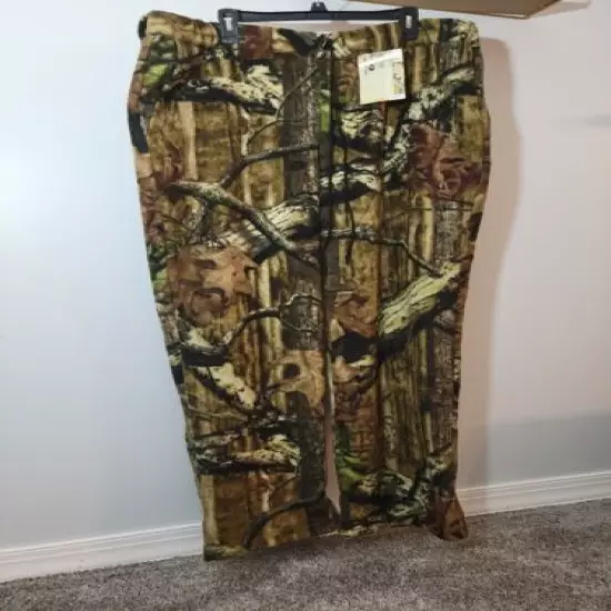 LL Bean Mossy Oak Sz XL Fleece Camo Hunting Pants