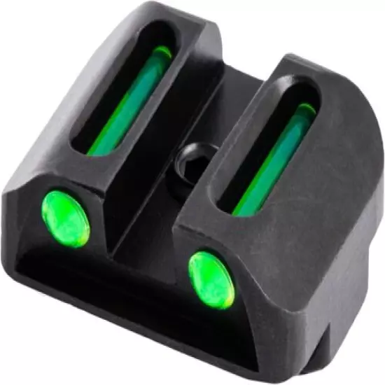 TRUGLO TG131X Fiber Optic Set, Handgun, Springfield XD, Black, One Size 