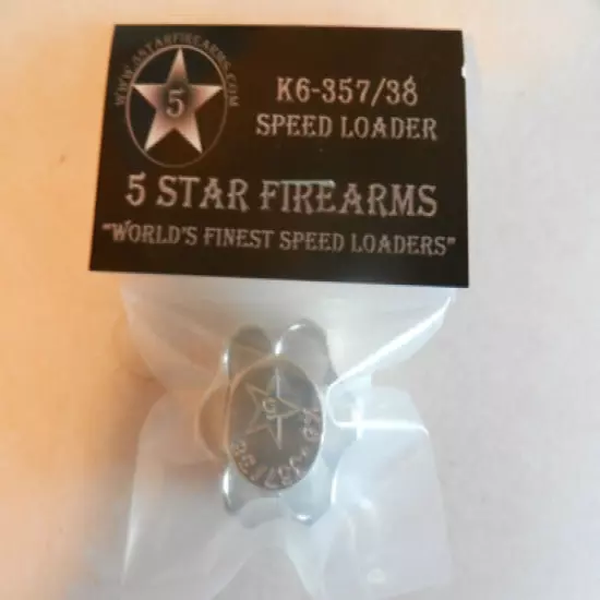 Aluminum Speedloader, Speed Loader; S&W, Dan Wesson, Charter, Taurus; K6-357/38