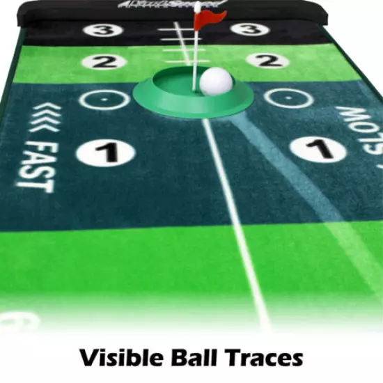 VariSpeed Golf Putting System - Practice 4 Different Speeds On One Mat!