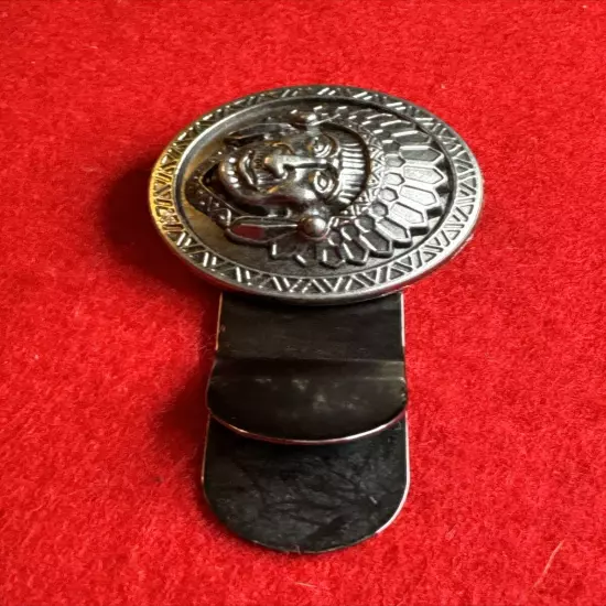 VTG south western Indian head Metal money clip