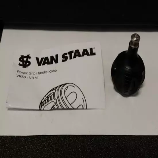 1 Van Staal Part# VP4013-02 POWER Knob BLACK Fits VR-50 and VR-75 Both Colors