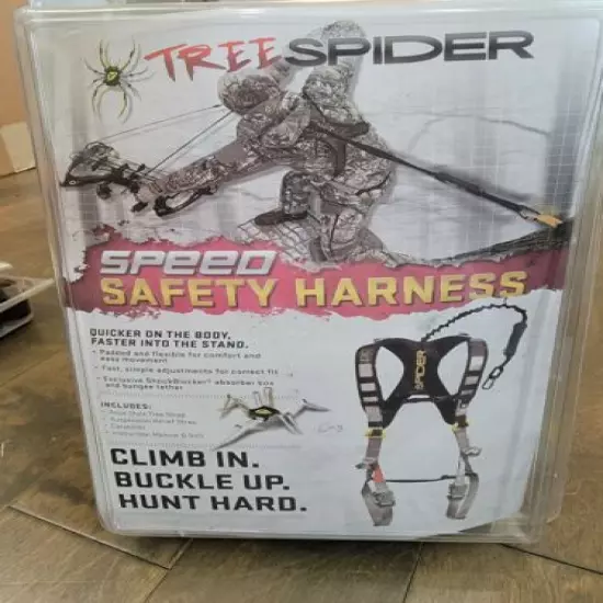 Tree Spider Speed Treestand Safety Harness - Small / Medium - Brand New