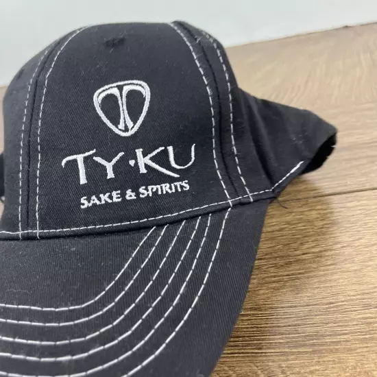 Ty KU Cap Hat Black Cap Hat Adjustable Hat Black Adult Hat