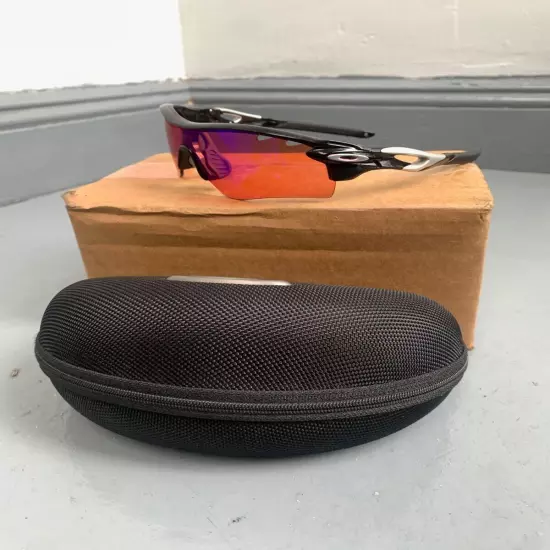 Oakley Radarlock PRIZM Lens Sunglasses Black/Silver Frame