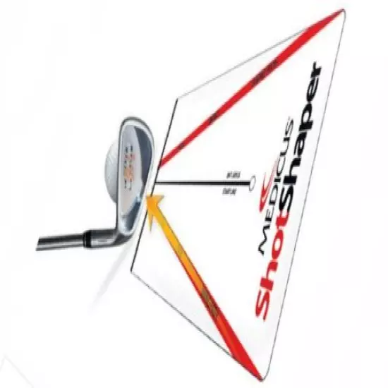 NEW Medicus GOLF Training Aid--Dual-handle Putter trainer + Shotshaper+Crushit