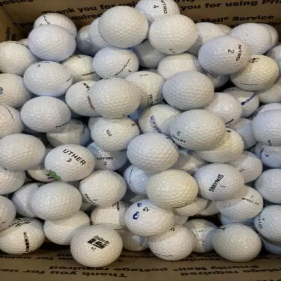 100 Used Misc Golf Balls Mint-AAAAA