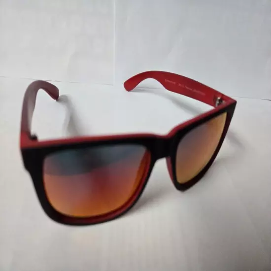 Panama Jack Sunglasses, Red/Black, Square, Clean